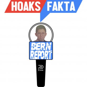 Logo #BERNReport - #HoaksatauFakta