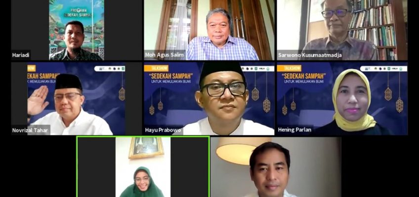MUI dan Tim Koordinasi Nasional Gelar Talkshow “Sedekah Sampah untuk Memuliakan Bumi”